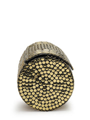 Metal Mirage Mosaic Clutch