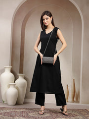 Metal Mirage Studded Mosaic Clutch