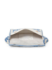 Beaded Botanica Cotton Botanical Beaded Canvas Clutch