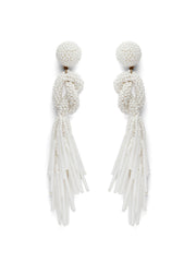 Outre Eardrop Shaped Handcrafted Drop Earrings
