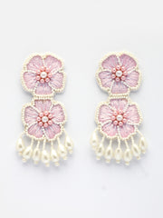 Sylvan Floral Handcrafted Drop Earrings