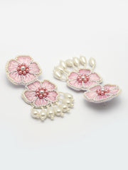 Sylvan Floral Handcrafted Drop Earrings