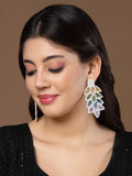 Sylvan Leaf Shaped Handcrafted Drop Earrings