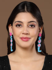 Outre Quirky Handcrafted Drop Earrings