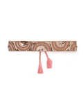 Boho Sequin Embellished Canvas Handmade Belt