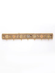 Crique Embellished Satin Handmade Belt