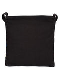 La Borsa Graphic Print Canvas Sling Bag