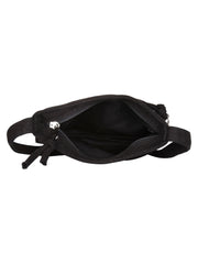 La Borsa Graphic Print Canvas Sling Bag