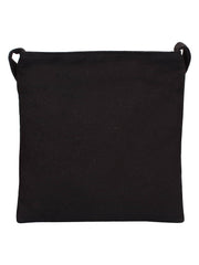 La Borsa Alphabet Print Canvas Sling Bag