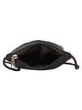 Modish Printed Canvas & PU Sling Bag