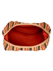 Streak Cotton Duffel Bag