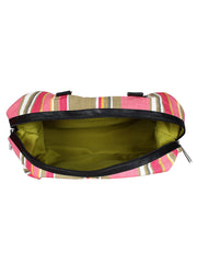 Streak Cotton Duffel Bag
