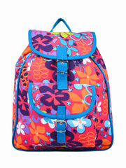 Florid Canvas Floral Backpack