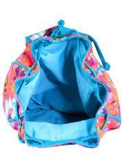 Florid Canvas Floral Backpack