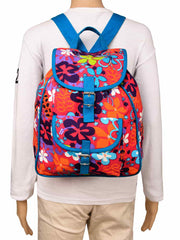 Florid Canvas Floral Backpack