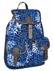 Florid Canvas Floral Backpack