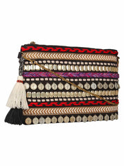 Glitzy Canvas Sling Bag