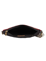 Glitzy Canvas Sling Bag