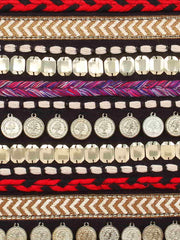 Glitzy Canvas Sling Bag