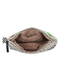 Diamondus Beaded Jacquard Cotton Sling bag