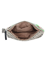 Diamondus Beaded Jacquard Cotton Sling bag