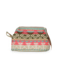 Hoist Jacquard PU Cosmetic Vanity Bag