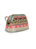 Hoist Jacquard PU Cosmetic Vanity Bag