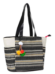 Totemic Jacquard Cotton Tote Bag