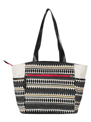 Totemic Jacquard Cotton Tote Bag