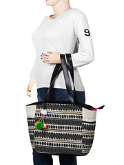 Totemic Jacquard Cotton Tote Bag