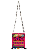 Wooly Jacquard Sling Bag