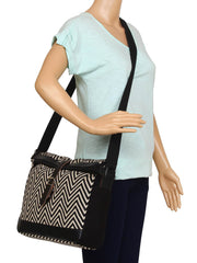 Chevron Cotton Sling bag