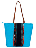 Hoist Canvas And Jacquard Tote Bag