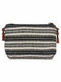 Streak Jacquard and Cotton Sling bag