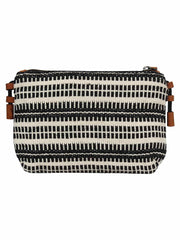 Streak Jacquard and Cotton Sling bag