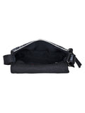 Swanky Cotton Jacquard And Leatherette Sling Bag