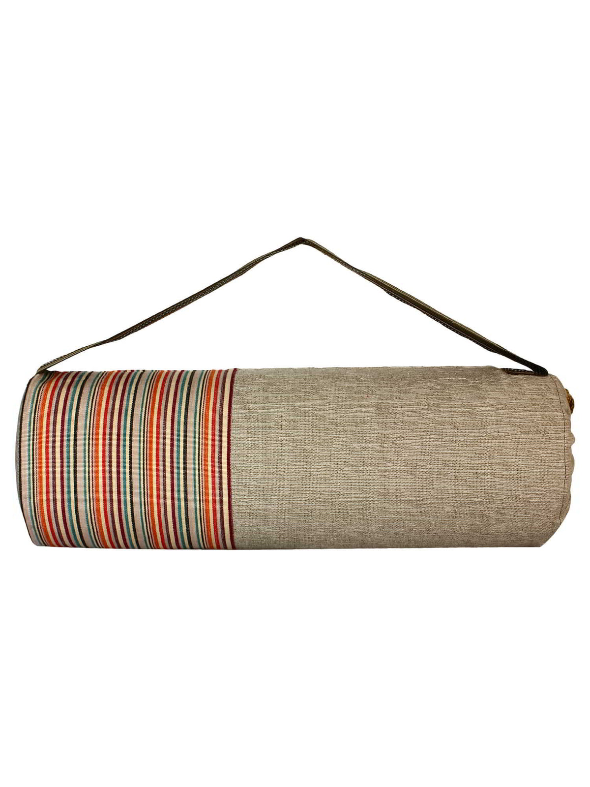 Canvas Striped Yoga Mat Bag