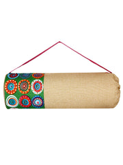Canvas Printed Yoga Mat Bag