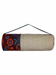 Canvas Floral Yoga Mat Bag