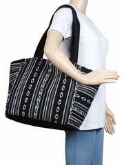 Fleecy Jacquard Shopping Bag
