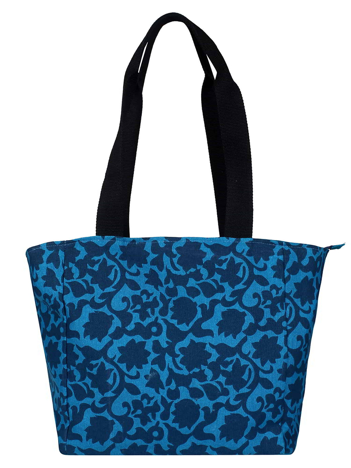 Florid Canvas Shopping Bag
