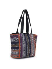 Fleecy Jacquard Shopping Bag