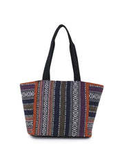 Fleecy Jacquard Shopping Bag