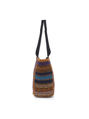 Fleecy Jacquard Shopping Bag