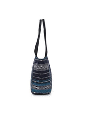 Fleecy Jacquard Shopping Bag