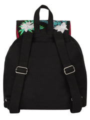 Floral Canvas Backpack