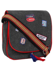Vintage Washed Canvas Sling Bag