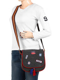 Vintage Washed Canvas Sling Bag