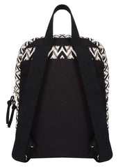 Chevron Cotton Canvas Backpack