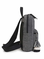 Chevron Cotton Canvas Backpack